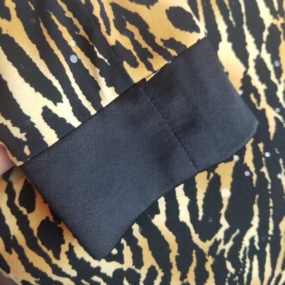 Cache Tiger Print Dress - Picture 3 of 6